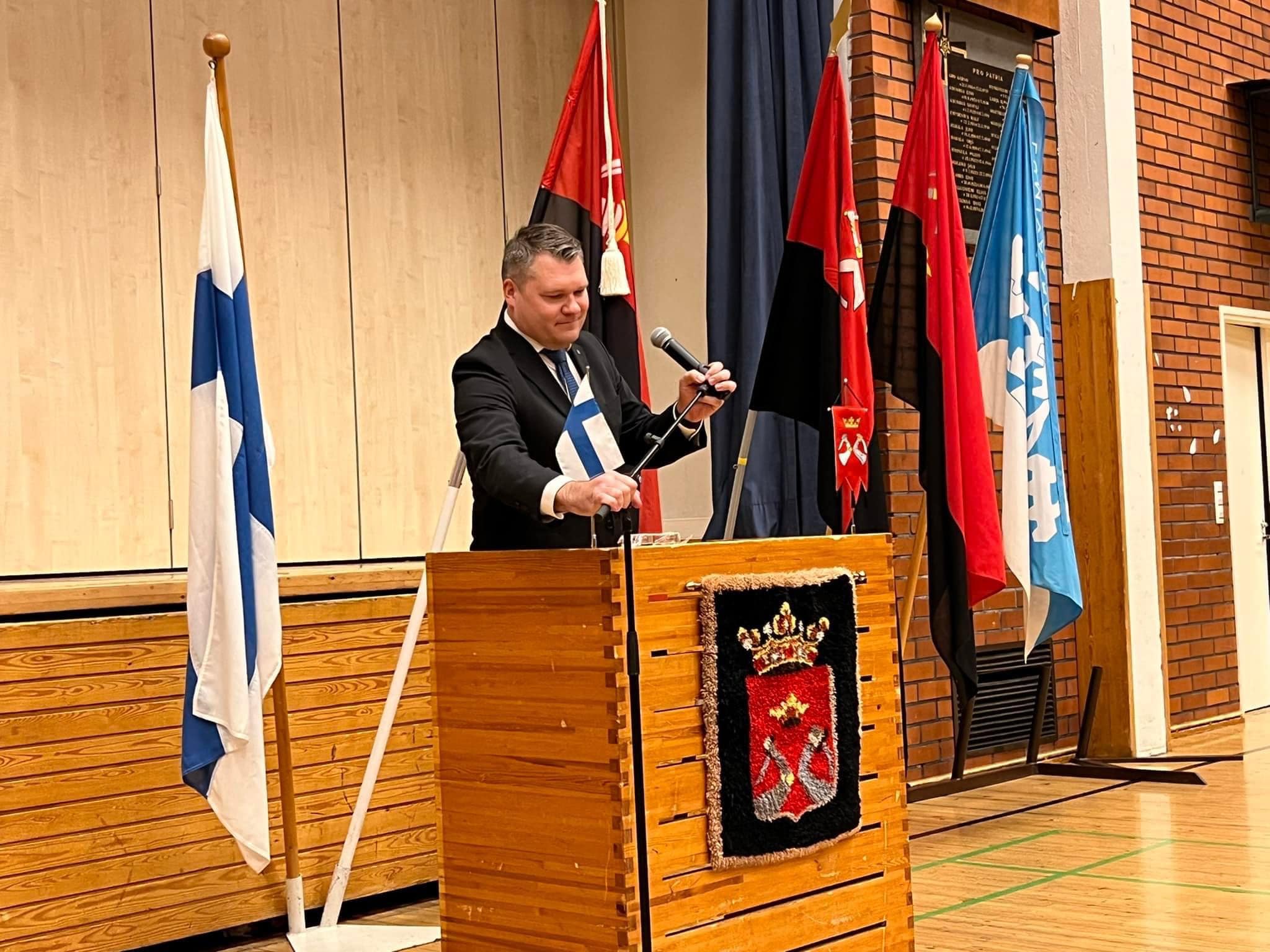 Puhe talvisodan syttymisen muistotilaisuudessa